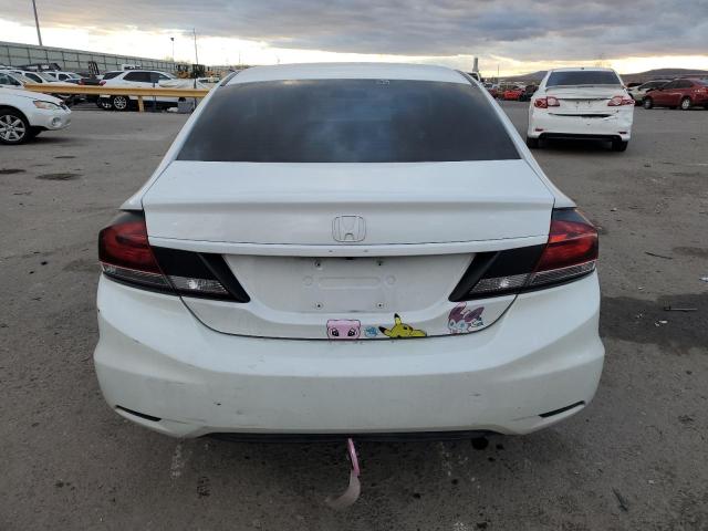 19XFB2F97DE029045 - 2013 HONDA CIVIC EXL WHITE photo 6