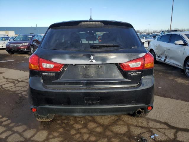 4A4AR4AU9FE021128 - 2015 MITSUBISHI OUTLANDER SE BLACK photo 6