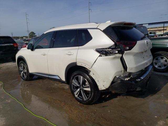 5N1AT3CB4MC820155 - 2021 NISSAN ROGUE SL WHITE photo 2