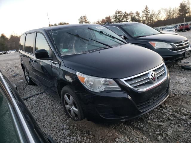 2V4RW3D1XAR280226 - 2010 VOLKSWAGEN ROUTAN SE BLACK photo 4