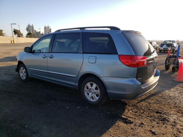 5TDZA23C96S422831 - 2006 TOYOTA SIENNA CE BLUE photo 2