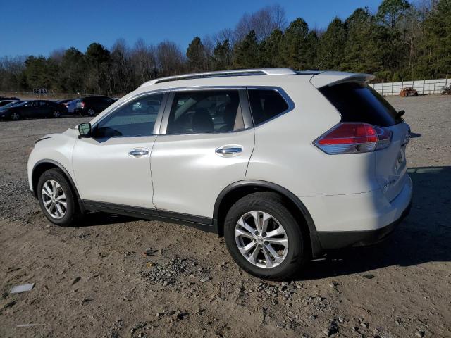 KNMAT2MV9FP569118 - 2015 NISSAN ROGUE S WHITE photo 2