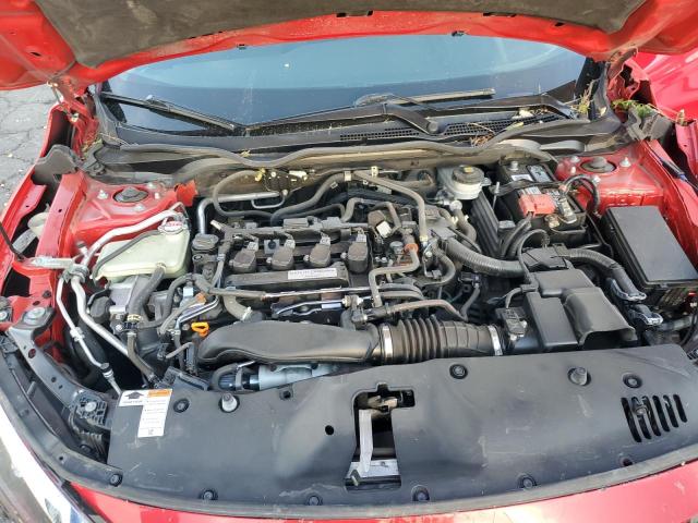 JHMFC1F76JX006386 - 2018 HONDA CIVIC EXL RED photo 11