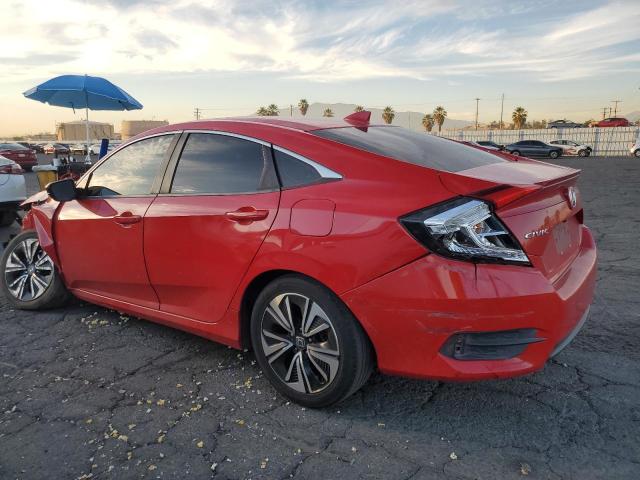 JHMFC1F76JX006386 - 2018 HONDA CIVIC EXL RED photo 2