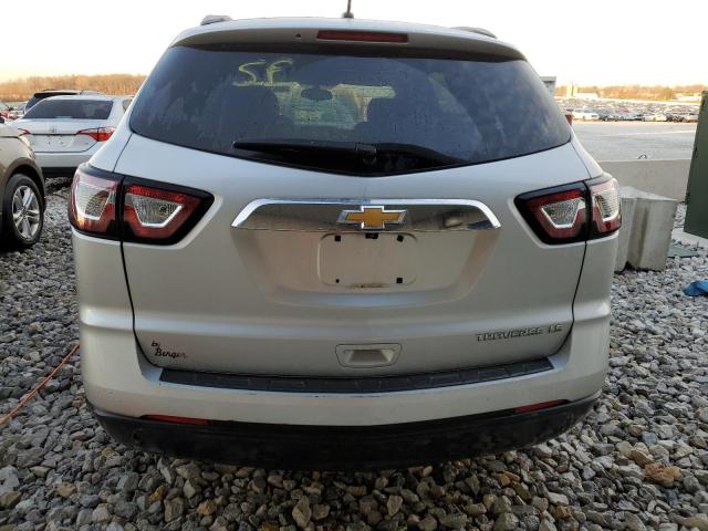 1GNKRFKD7EJ189479 - 2014 CHEVROLET TRAVERSE LS SILVER photo 6