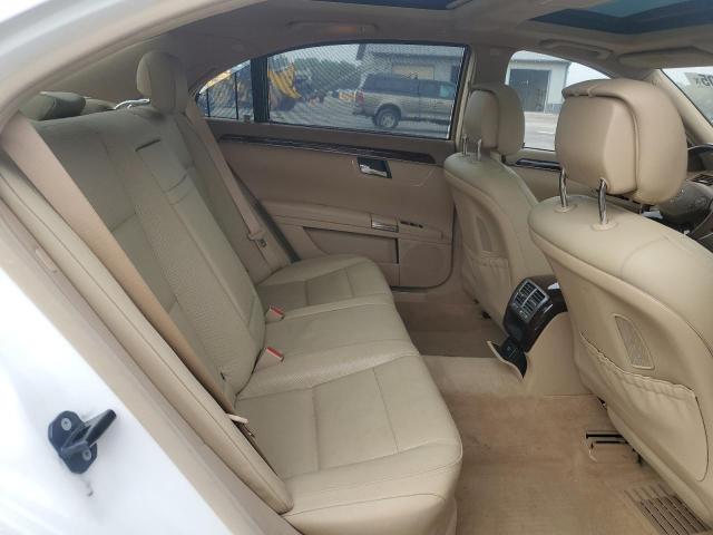 WDDNG9EB8DA514328 - 2013 MERCEDES-BENZ S 550 4MATIC WHITE photo 10