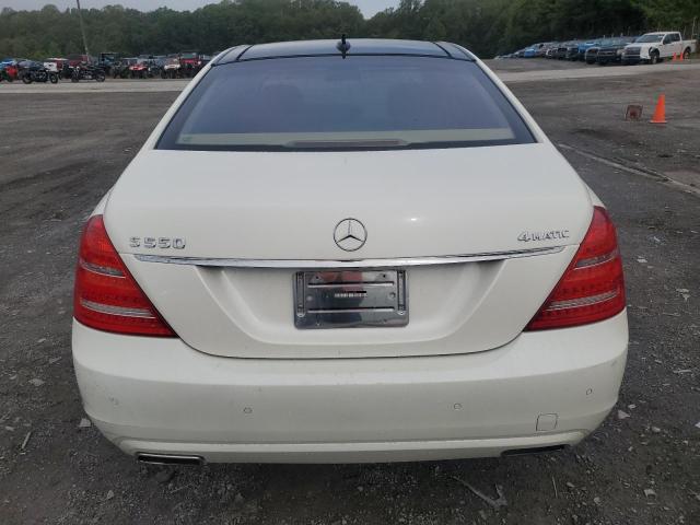WDDNG9EB8DA514328 - 2013 MERCEDES-BENZ S 550 4MATIC WHITE photo 6