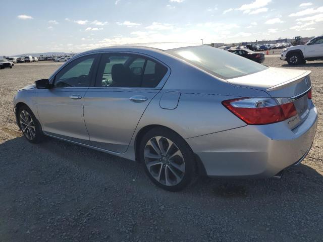 1HGCR2F53DA271671 - 2013 HONDA ACCORD SPORT ვერცხლისფერი ფოტო 2