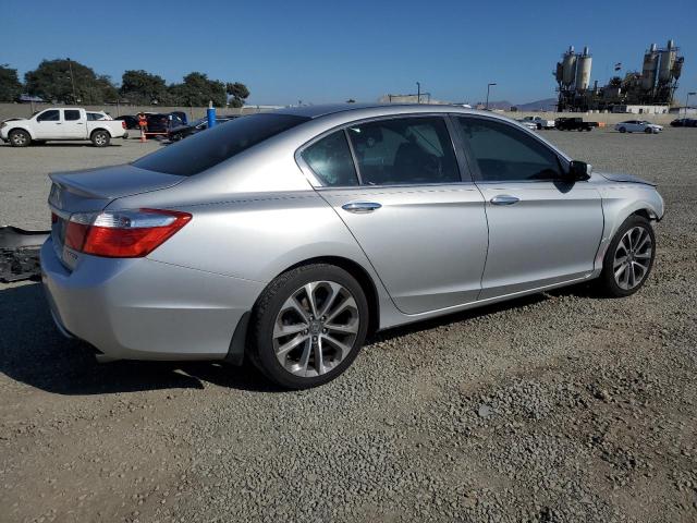 1HGCR2F53DA271671 - 2013 HONDA ACCORD SPORT ვერცხლისფერი ფოტო 3