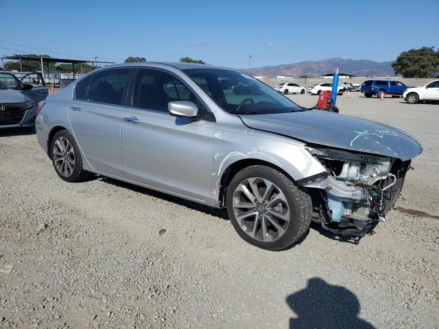 1HGCR2F53DA271671 - 2013 HONDA ACCORD SPORT ვერცხლისფერი ფოტო 4