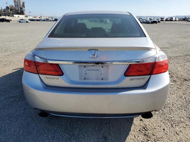 1HGCR2F53DA271671 - 2013 HONDA ACCORD SPORT ვერცხლისფერი ფოტო 6
