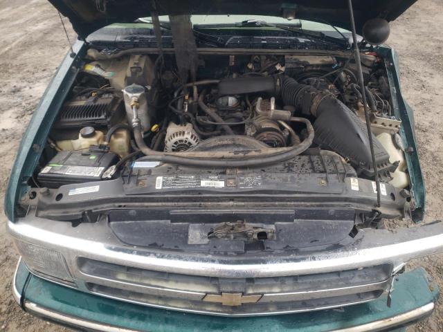 1GNDT13W5T2233046 - 1996 CHEVROLET BLAZER GREEN photo 11