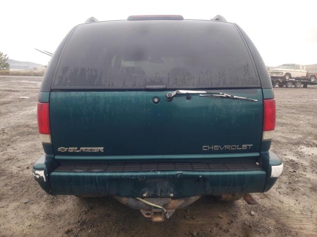 1GNDT13W5T2233046 - 1996 CHEVROLET BLAZER GREEN photo 6