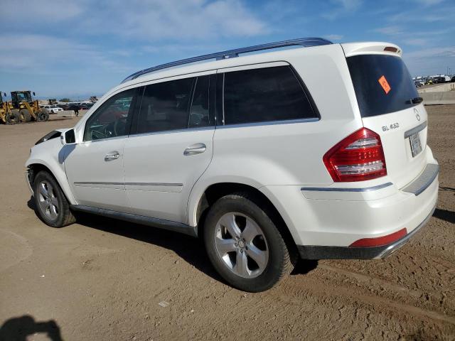 4JGBF7BE9BA687612 - 2011 MERCEDES-BENZ GL 450 4MATIC WHITE photo 2
