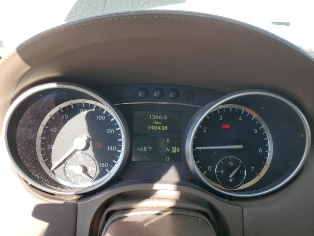 4JGBF7BE9BA687612 - 2011 MERCEDES-BENZ GL 450 4MATIC WHITE photo 9