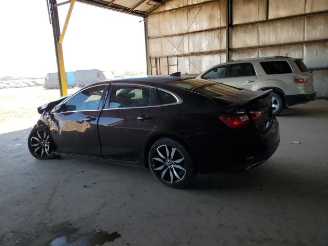 1G1ZG5STXLF099895 - 2020 CHEVROLET MALIBU RS BURGUNDY photo 2