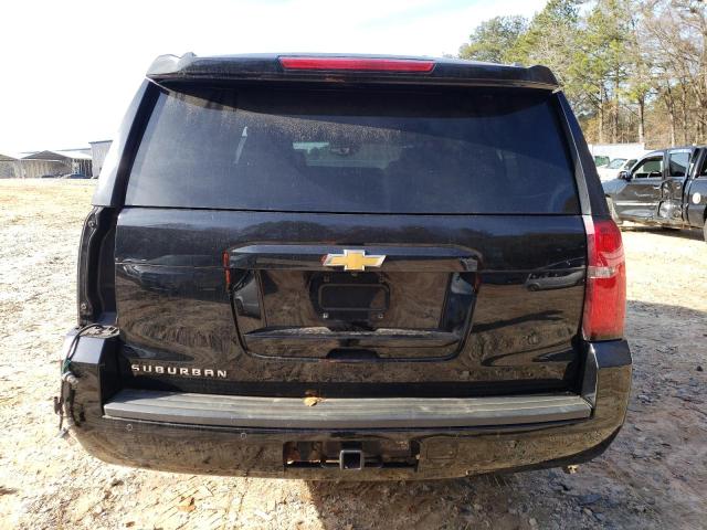 1GNSKHKC1HR119697 - 2017 CHEVROLET SUBURBAN K1500 LT BLACK photo 6