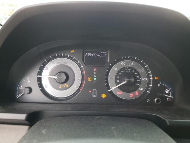 5FNRL5H62BB011378 - 2011 HONDA ODYSSEY EXL BLACK photo 9