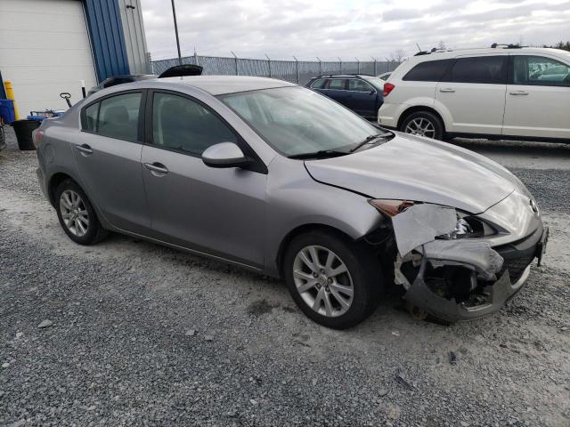 JM1BL1UF8B1365172 - 2011 MAZDA 3 I GRAY photo 4