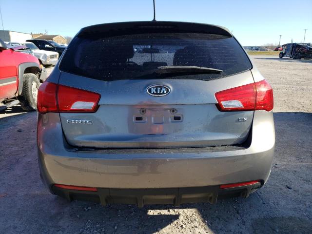 KNAFU5A22C5568959 - 2012 KIA FORTE EX SILVER photo 6