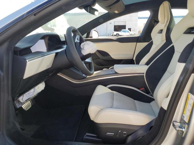 5YJSA1E66RF542811 - 2024 TESLA MODEL S SILVER photo 7