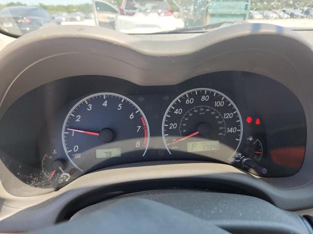 JTDBU4EE9AJ080581 - 2010 TOYOTA COROLLA BASE Blanco foto 9