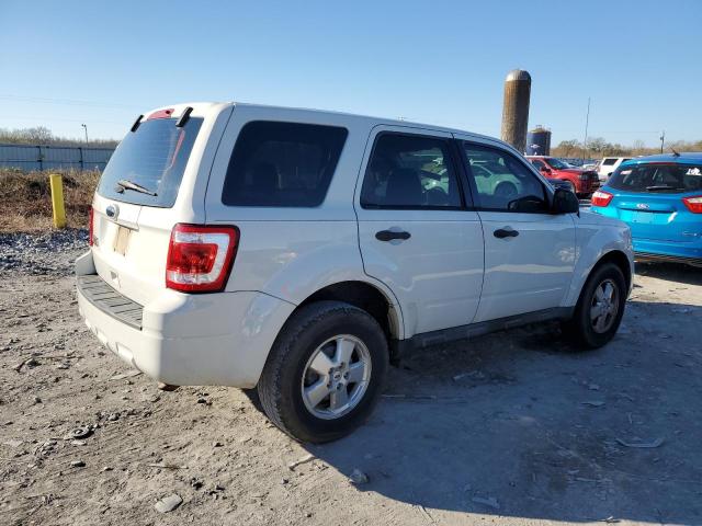 1FMCU0C73CKA72003 - 2012 FORD ESCAPE XLS WHITE photo 3