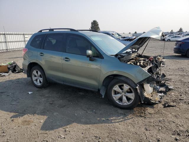 JF2SJADC9FH593238 - 2015 SUBARU FORESTER 2.5I PREMIUM GREEN photo 4