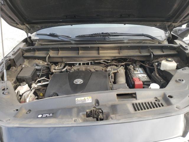 5TDGZRBH1MS543324 - 2021 TOYOTA HIGHLANDER XLE 黑色 照片 12