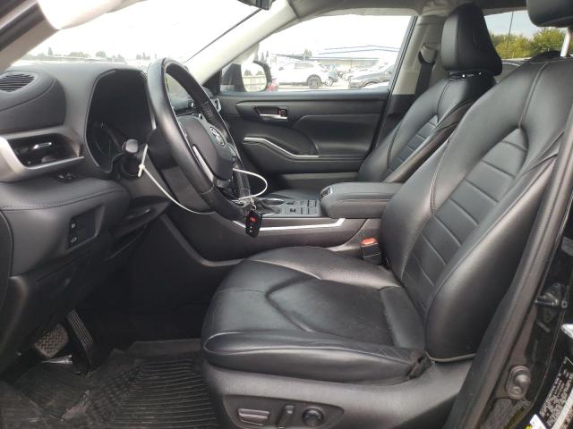 5TDGZRBH1MS543324 - 2021 TOYOTA HIGHLANDER XLE 黑色 照片 7
