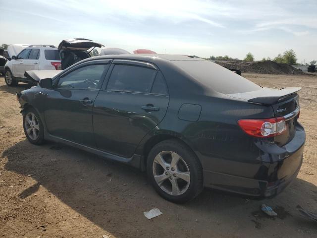 2T1BU4EE3BC751210 - 2011 TOYOTA COROLLA BASE შავი ფოტო 2
