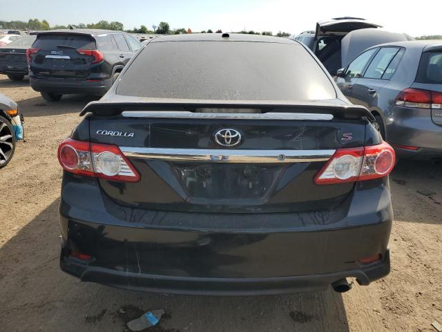 2T1BU4EE3BC751210 - 2011 TOYOTA COROLLA BASE შავი ფოტო 6