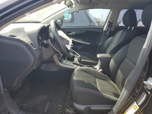 2T1BU4EE3BC751210 - 2011 TOYOTA COROLLA BASE შავი ფოტო 7