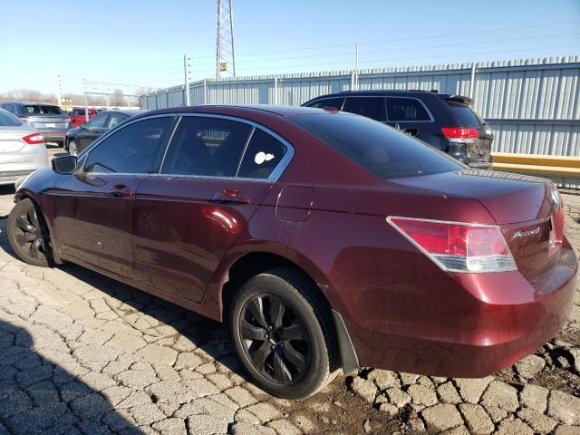 1HGCP2F87AA065362 - 2010 HONDA ACCORD EXL BURGUNDY photo 2