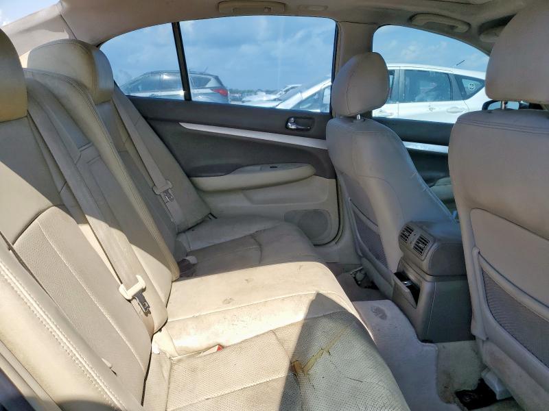 JNKCV61E19M013310 - 2009 INFINITI G37 BASE BLUE photo 10