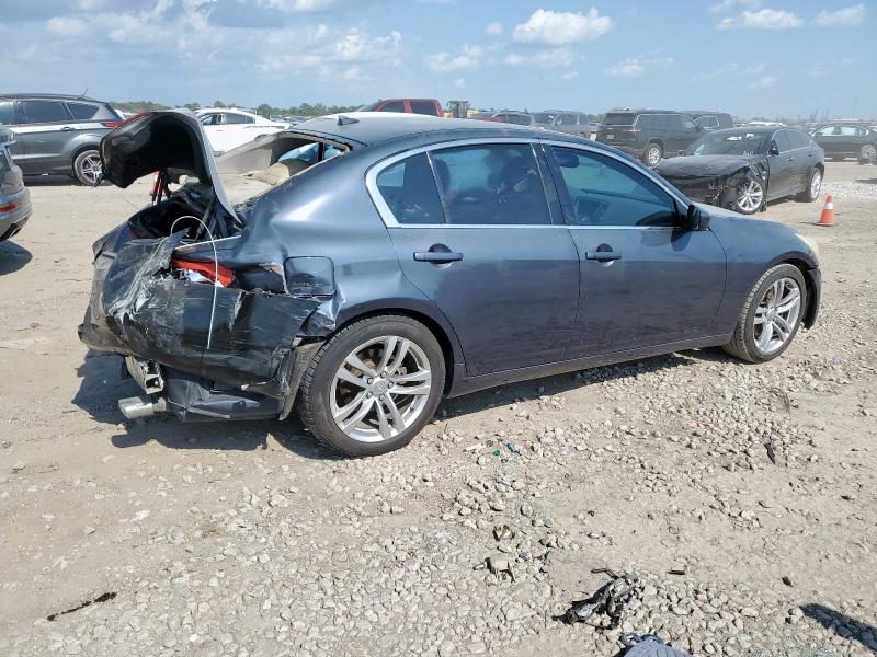 JNKCV61E19M013310 - 2009 INFINITI G37 BASE BLUE photo 3