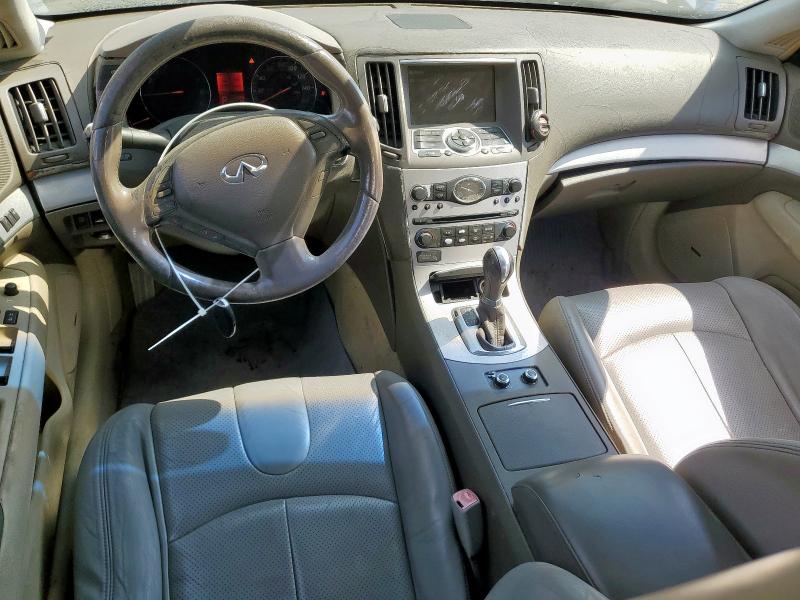 JNKCV61E19M013310 - 2009 INFINITI G37 BASE BLUE photo 8