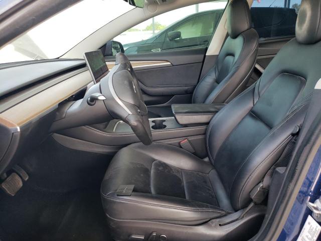 5YJ3E1EB1NF142834 - 2022 TESLA MODEL 3 Mavi fotoğraf 7