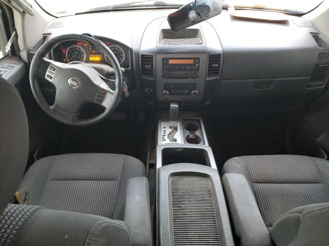 1N6BA0CC1CN307564 - 2012 NISSAN TITAN S WHITE photo 8