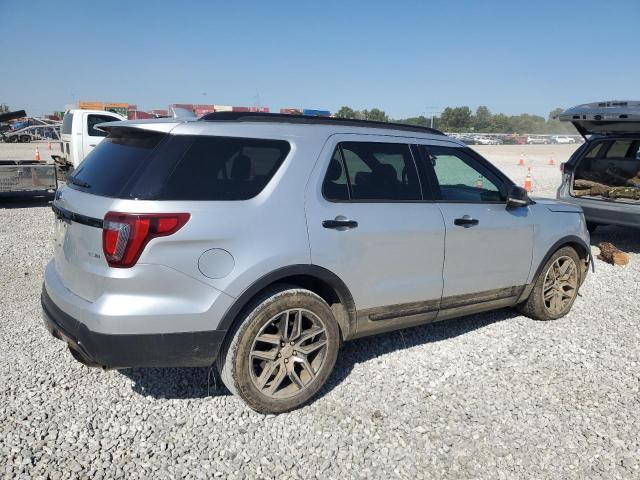 1FM5K8GT8GGA75203 - 2016 FORD EXPLORER SPORT SILVER photo 3