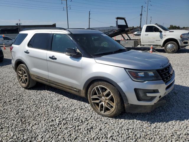 1FM5K8GT8GGA75203 - 2016 FORD EXPLORER SPORT SILVER photo 4