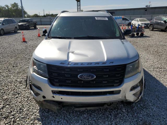 1FM5K8GT8GGA75203 - 2016 FORD EXPLORER SPORT SILVER photo 5