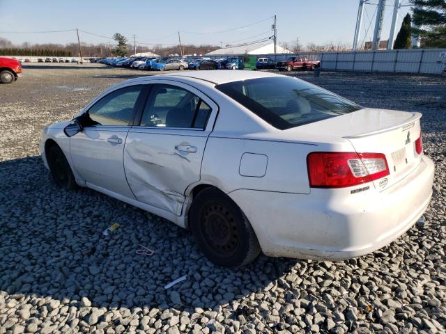 4A32B3FF7CE024607 - 2012 MITSUBISHI GALANT ES WHITE photo 2