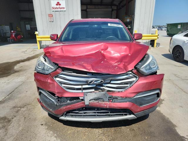 5XYZT3LB3JG523618 - 2018 HYUNDAI SANTA FE S RED photo 5