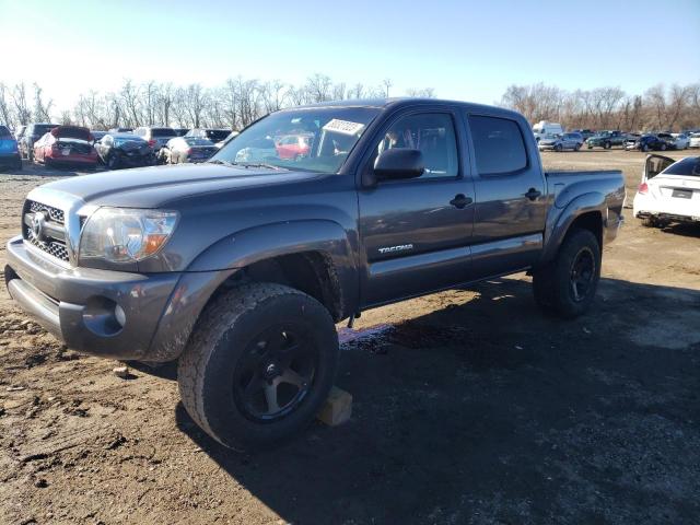 3TMJU4GN3BM124989 - 2011 TOYOTA TACOMA DOUBLE CAB PRERUNNER GRAY photo 1