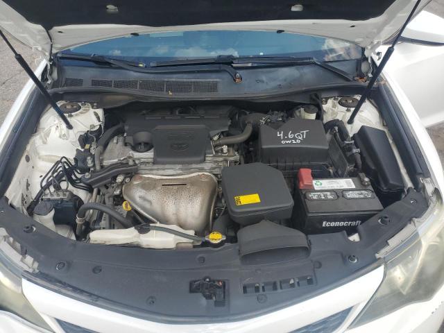 4T1BF1FK5CU554214 - 2012 TOYOTA CAMRY BASE WHITE photo 11