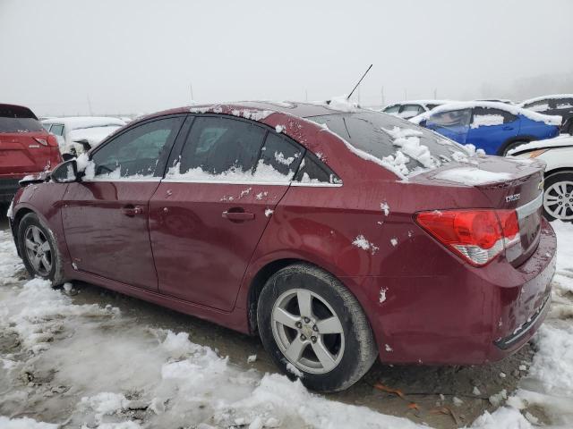 1G1PC5SB1F7268467 - 2015 CHEVROLET CRUZE LT BURGUNDY photo 2