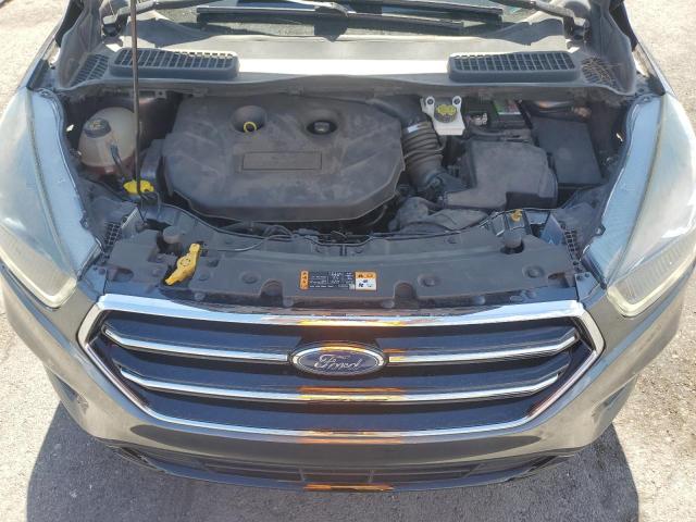 1FMCU9J98HUE57772 - 2017 FORD ESCAPE TITANIUM GRAY photo 12