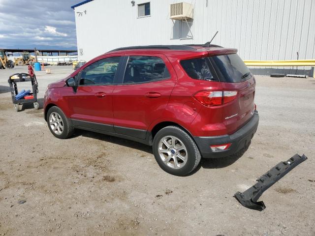 MAJ3S2GE3KC290441 - 2019 FORD ECOSPORT SE Czerwony zdjęcie 2