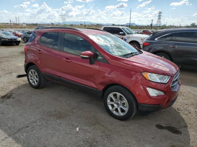 MAJ3S2GE3KC290441 - 2019 FORD ECOSPORT SE Czerwony zdjęcie 4